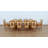 Beckworth 10 - Person Double Pedestal Dining Set