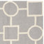 Tapis géométrique en laine touffeté à la main Cambridge-14818334