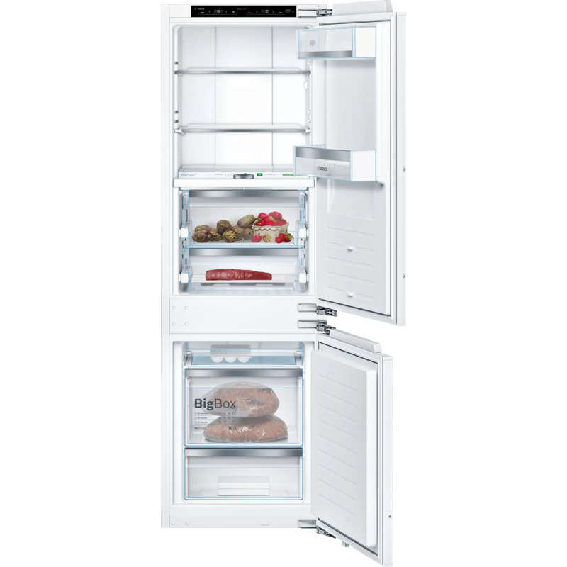Benchmark 22'' Bottom Freezer Refrigerator 8.3 cu. ft. Refrigerator with Multi Air Flow