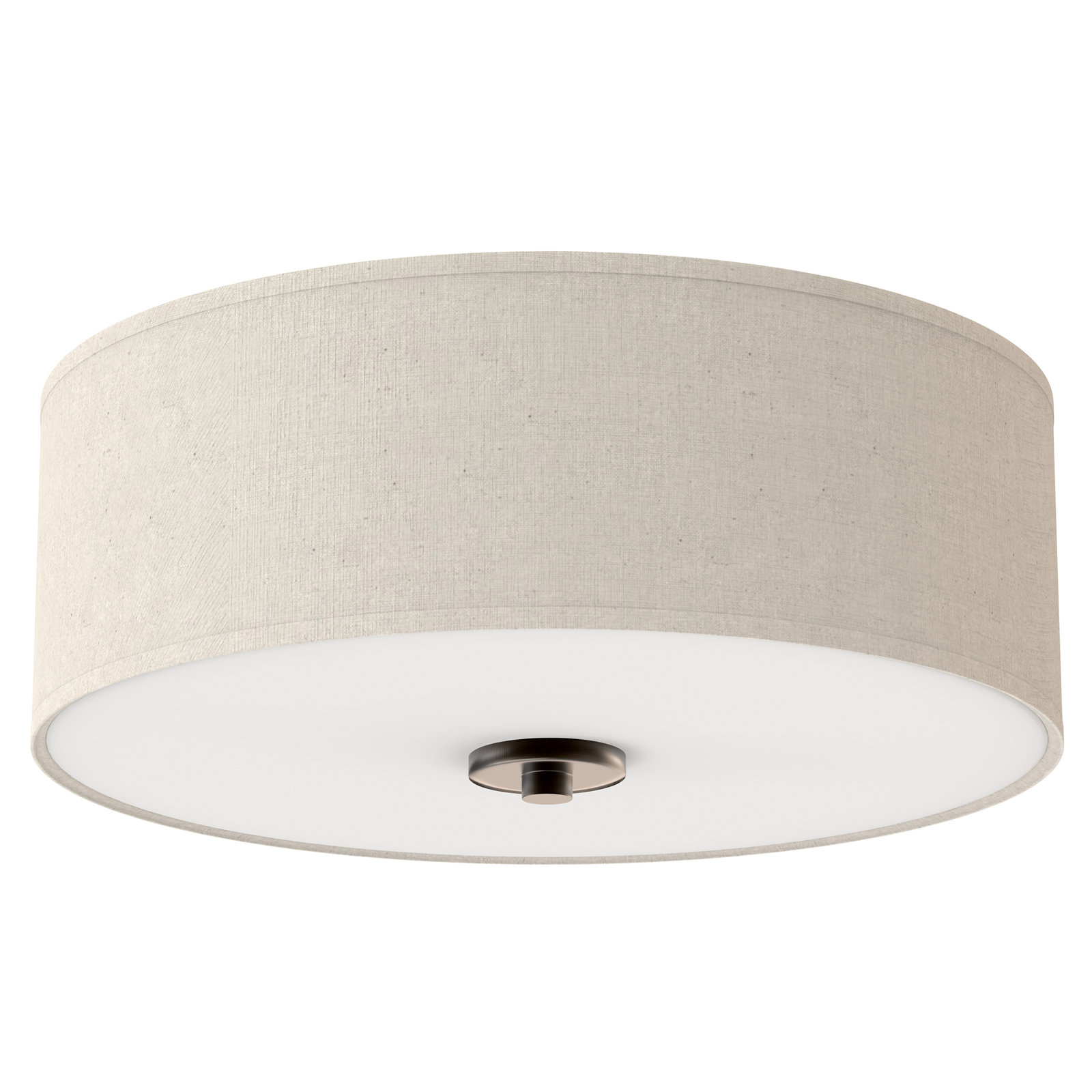 Chantey 13" 2-Light Flush Mount, Antique Bronze