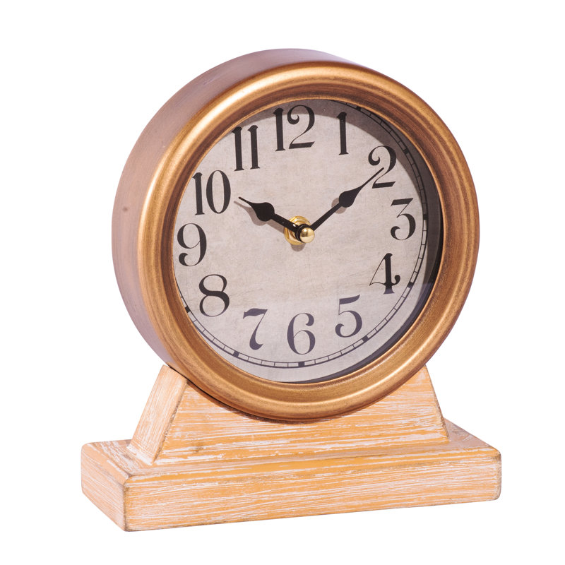 Quartz movement / Crystal Tabletop Clock