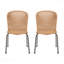 Ensemble de 2 chaises de patio Boho