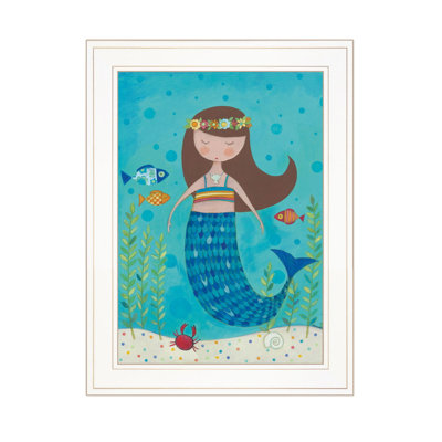 «Under The Sea», art mural encadré pour le salon et la maison par Bernadette Deming