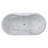 Vivara 71'' x 34'' Drop-In Bathtub