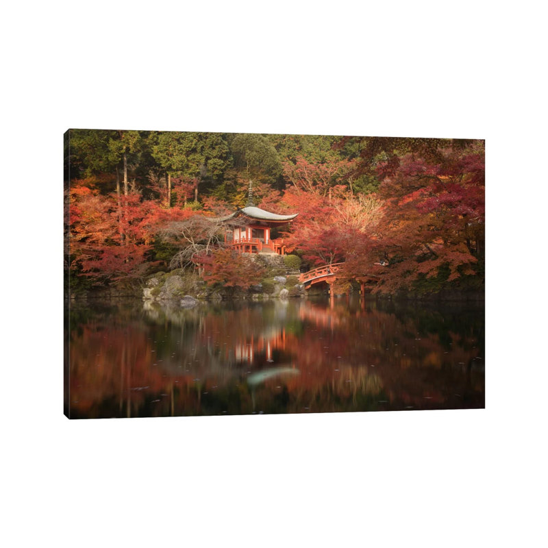 Autumn In Japan III by Daniel Kordan - Wrapped Canvas Print, 20.32 cm H x 30.48 cm W