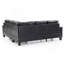 Canapé modulaire Glory Furniture Newbury, noir