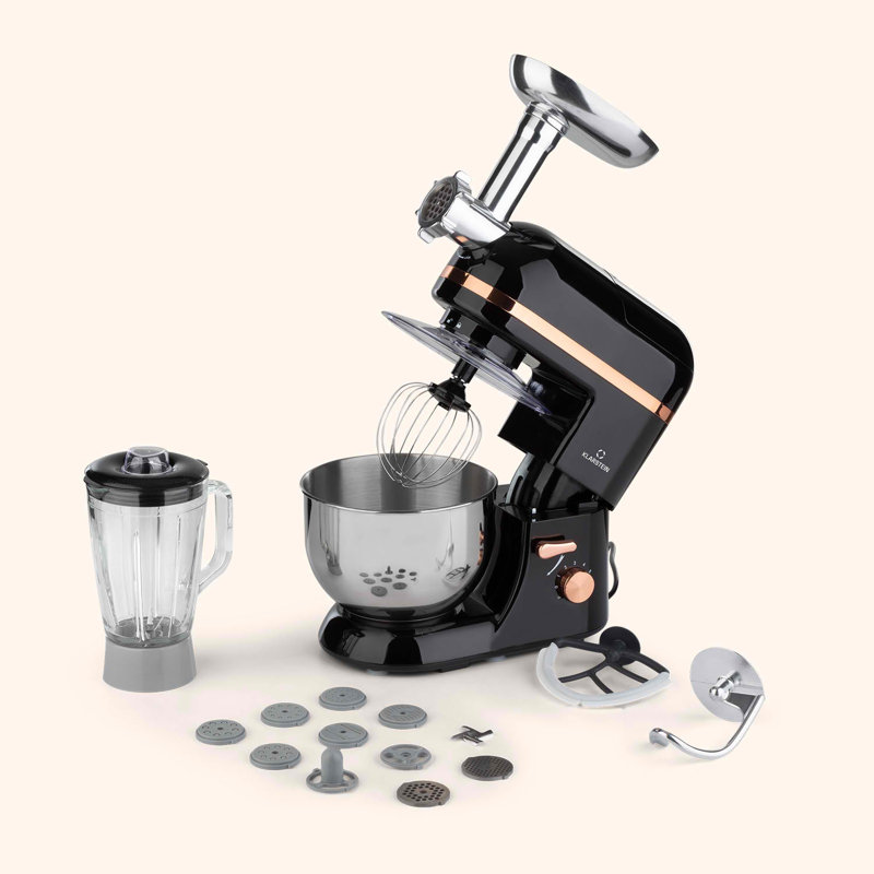 Klarstein Lucia 6 Speed 5L Stand Mixer, Black