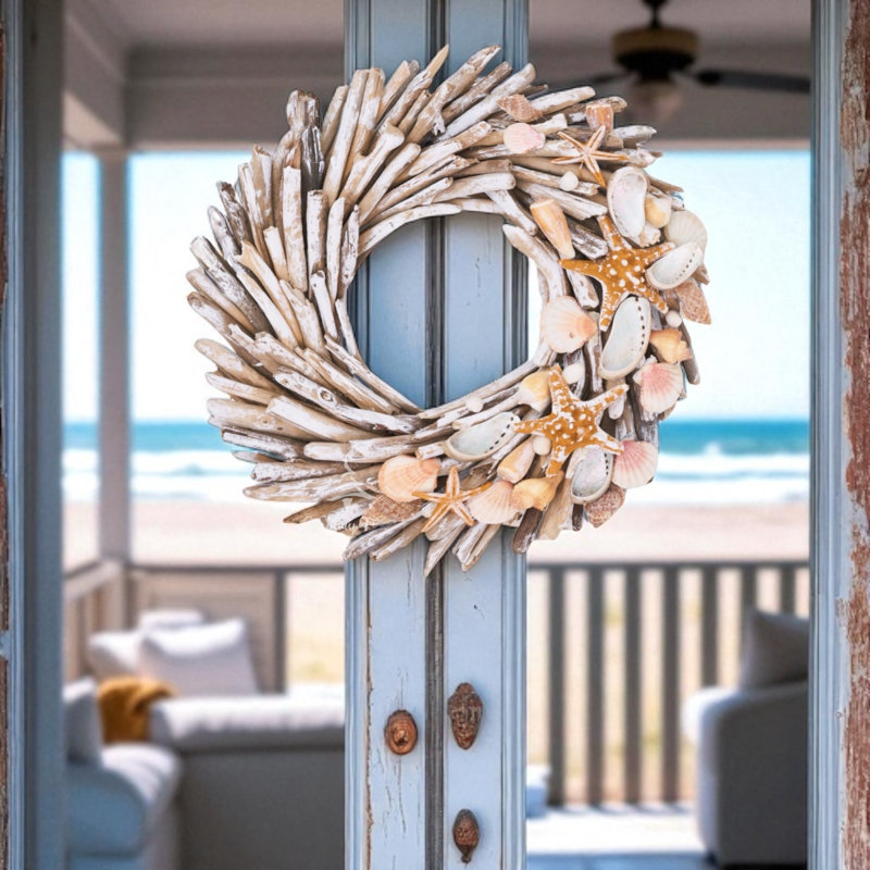 Costal Driftwood Wreath