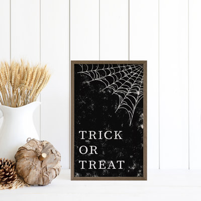 Tissu «Trick Or Friate» noir