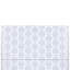 Clôture d'intimité blanche en métal H 76 po - pour patio, terrasse, balcon, intimité extérieure et intérieure, rouille, panneau décoratif autoportant polyvalent-121720031