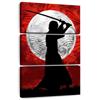Leisha Samurai Moon Red