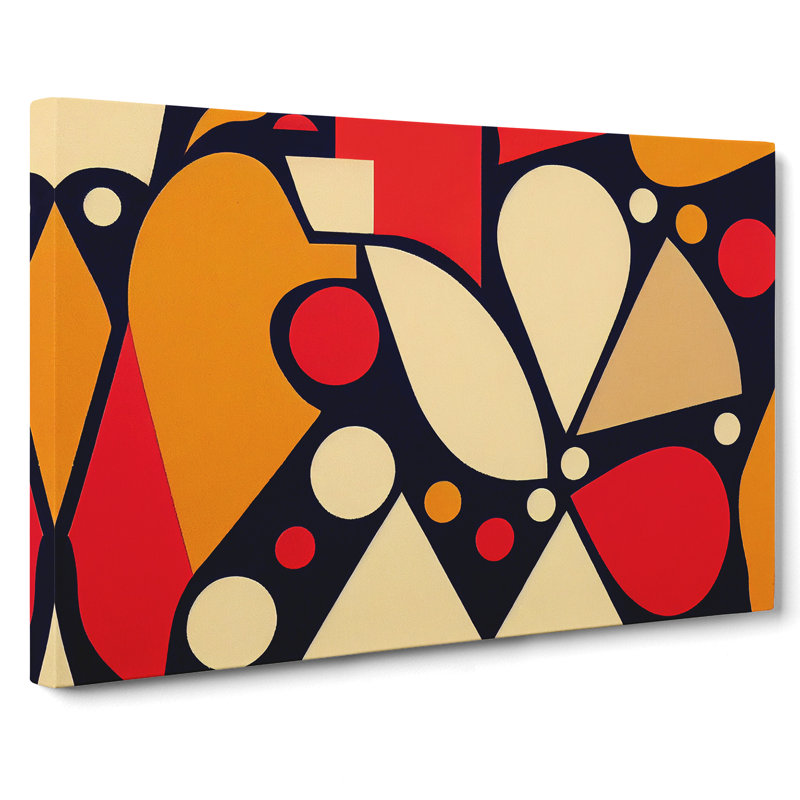 Dazzling Abstract Art - Wrapped Canvas, 50cm H x 76cm W x 3cm D