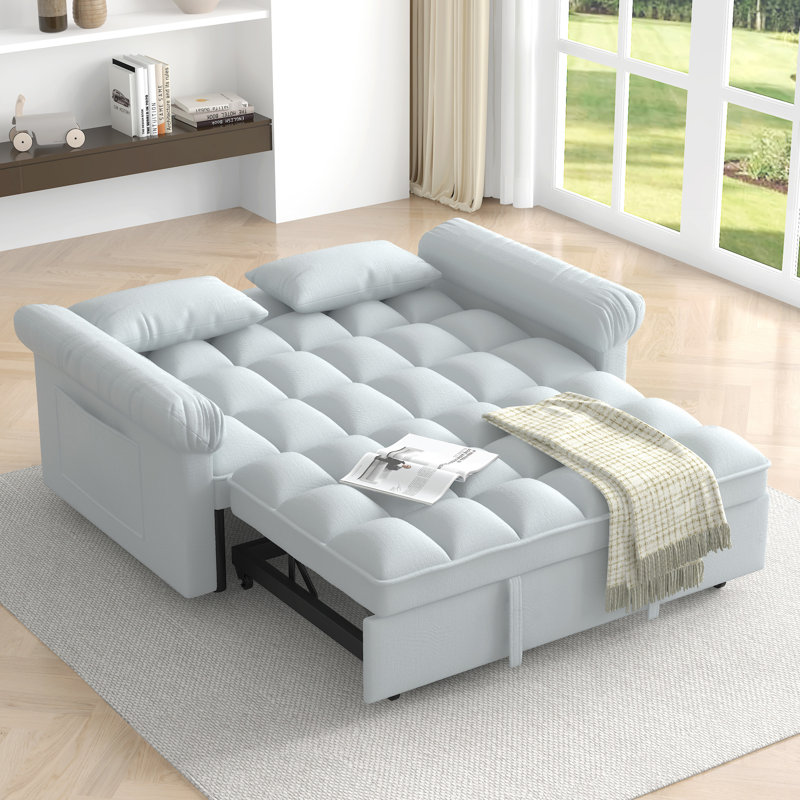 Lit avec dispositif coulissant. Gris, dossier réglable. Revêtement en flanelle attrayant, structure en bois robuste pour la vie quotidienne des meubles gris. Dossier au confort extraordinaire. Enduit, employé