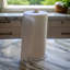 Porte-serviettes en papier sur pied
