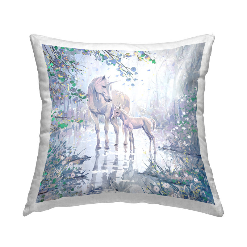 Coussin Mystical Unicorn Fantasy