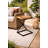 Jerie Solid Wood Top End Table