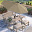 Parasol de marché 9 pi Jelks-1199140488