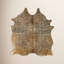 Leopard Cowhide Animal Print Area Rug
