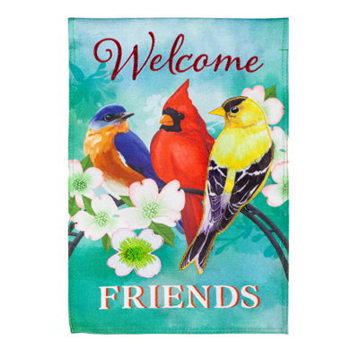 Drapeau de jardin Welcome