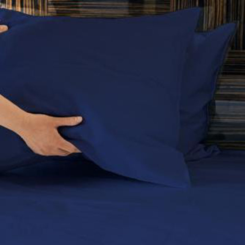 Ensemble de draps doux et confortable 100% Tencel Lyocell Eucalyptus, Ensemble de draps pour grand lit avec 2 taies d'or