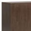 Buffet Harper en bois massif brun noyer