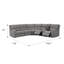 Adorah 116" Wide Corner Sectional-841215273-841215278