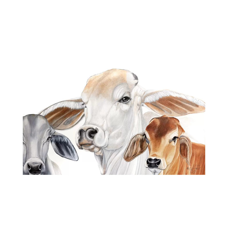 Ranch Life by Diane Fifer - Painting on Canvas, 66.04cm H x 101.6cm W x 1.91cm D, Wrapped Canvas