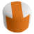 White/Orange