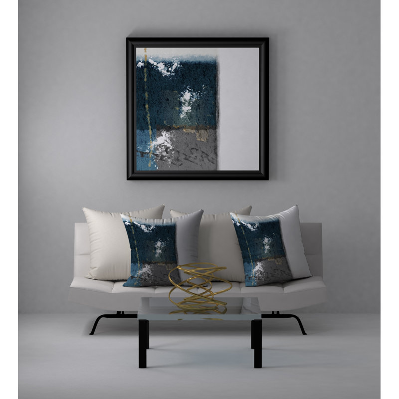 Reversible Throw Pillow, 24" x 24"