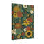 Motif floral de plantes et de fleurs aux couleurs vives et aux feuilles détaillées-921710756