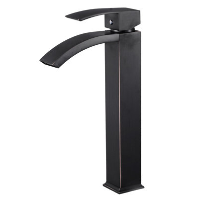 Single-Hole Bathroom Faucet with Drain Assembly