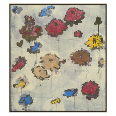 Pop Flowers 2 Print by Maeve Harris