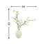 Centre de table magnolia dans un vase