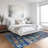 Machine Washable Indoor/Outdoor Karr ACN2377 Stripes Rug-1580964751