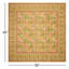 Nappe Pietrzak - rose / moutarde - 59 po x 59 po-66228411