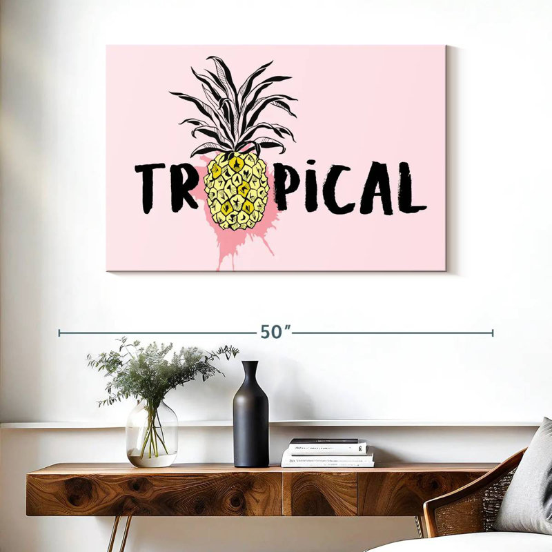 Yarlin, ananas, typographie