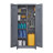 72" Heavy-duty Metal Storage Locker With Locking Doors | Adjustable Shelves & Hanging Rod | Multi-use Broom & Tool Cabinet For Garage, Office, Kitchen, And Shop-1277212717