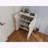Modern White Sideboard with Gold Handles