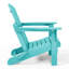 Ensemble de conversation d'extérieur 5 pièces Adirondack avec table basse ronde-108401483