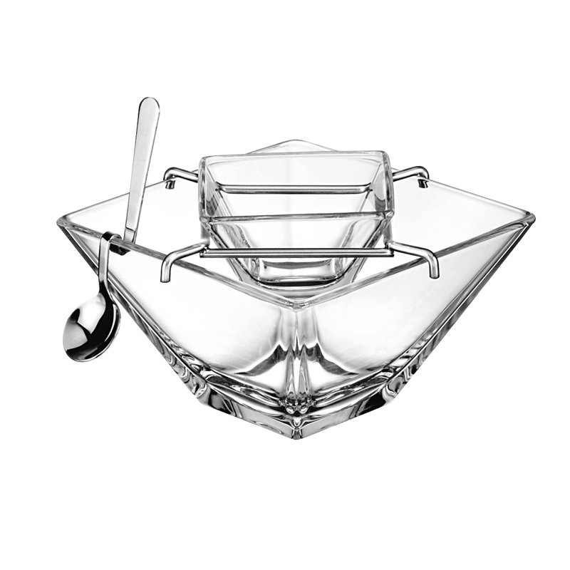Ensemble de service en verre Brayshaw