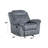 Two Tone Velvet Glider Recliner-1010312228