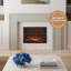 33.87 W Electric Smart Fireplace with Heat-1778754351