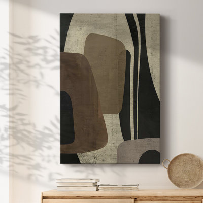 Retro Form Collage II, reproduction d'art sur toile