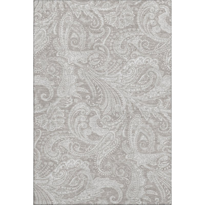 Premium Machine Washable Apodaca Taupe Rug