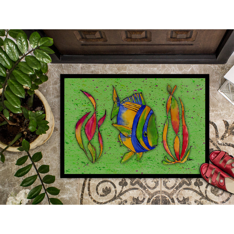 Mtamore Non-Slip Indoor Doormat, Rectangle 2' x 3'