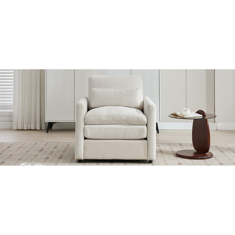 Fauteuil rembourré confortable 31,9 po