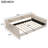 Full Xl Daybed In Beige Velvet With Side Pocket Storage - Modern And Chic For All Rooms No Box Spring Needed, Easy Assembly Upholstered Elegant Practical Family Room Spring, Simple Instructions-23162891
