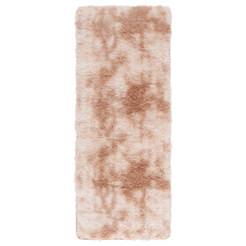 Zuriana Shag Performance Abstract Rug, Runner 2'3" x 6'