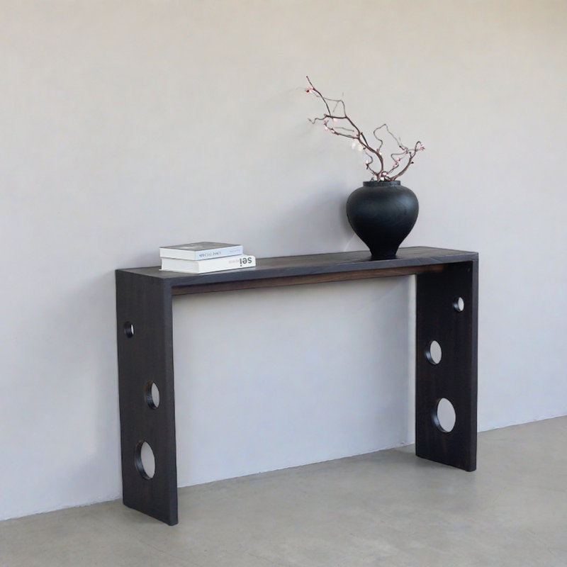 Console de vestibule Wabi-Sabi, H 30,7 po x l 47,2 po x P 11,8 po