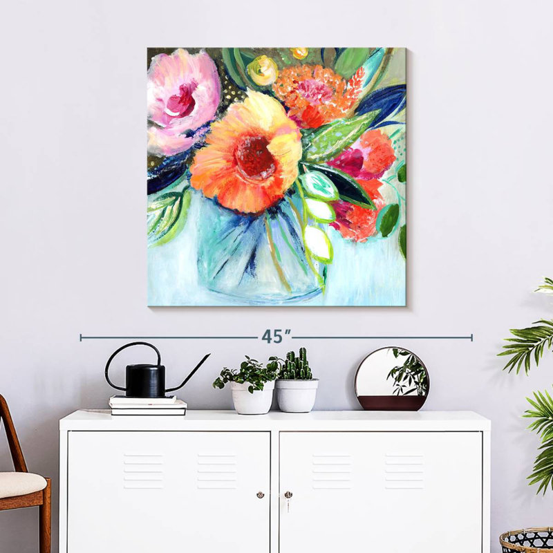 Fleurs Harnek Fantasy, H 30 po x l 30 po